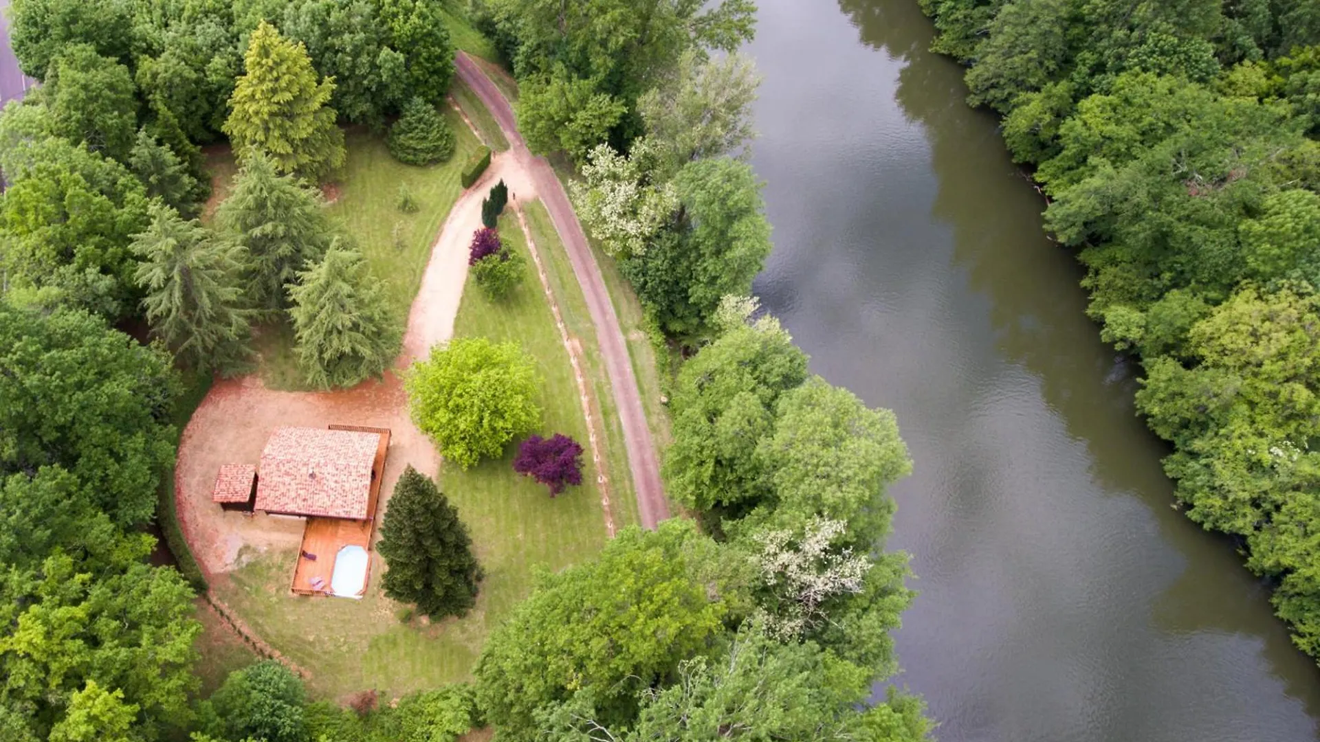 Le Chalet Des Berges - Piscine Chauffee & Ponton Prive - En Bordure De La Riviere Aveyron Saint-Antonin-Noble-Val